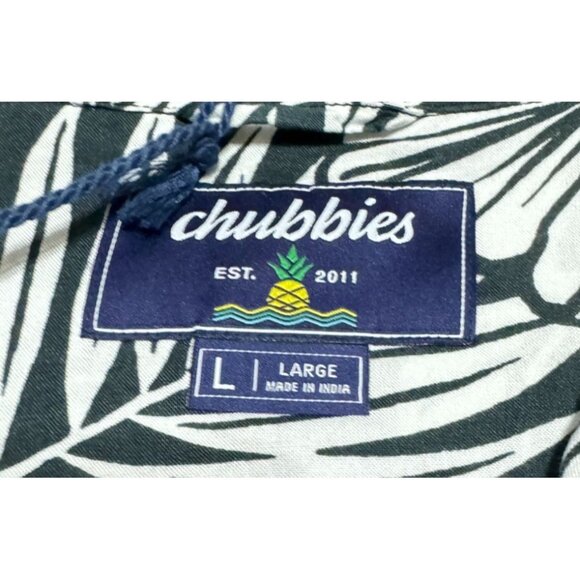 NWT CHUBBIES HAWAIIAN SUNDAY SHIRT SZ L THE VISUAL FERNER FLORAL ALL OVER PRINT - Picture 4 of 7